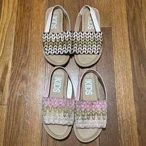 Cotton on kids sandals girls